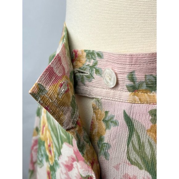 Vintage Cottage Core Lizsport Front Button Down Maxi Skirt, Women’s 16 - Picture 8 of 15